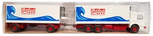 1:87 Scale Wiking 472 MAN F7 Refrigerated Truck & Trailer - Packfisch - BNIB - Picture 1 of 1