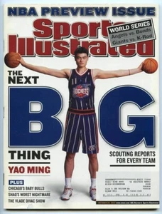 October 28, 2002 Yao Ming Houston Rockets Sports Illustrated - Picture 1 of 1