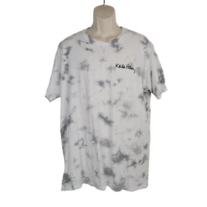 Keith Haring T Shirt Size 2XL Double Sided Art Tie Dye White Black - Picture 1 of 8