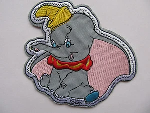 Disney Dumbo Elefant Aufbügeln Applikation Aufnäher - Bild 1 von 1