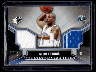 2005-06 SPx Steve Francis Winning Materials Game Used WM-SF Orlando Magic - Image 1 of 2