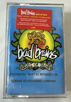 God of Love by Bad Brains (Cassette 1995 Maverick) Foto 1 de 4