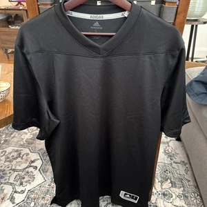 Adidas Mens Rep Aeroready Practice Football Jersey Black SZ Large NWT Aeroready - Picture 1 of 6