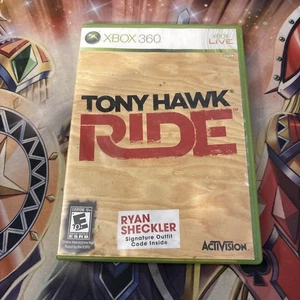 Tony Hawk Ride Microsoft Xbox 360 CIB! W/ Manual! Works! Ships FREE! ๐ฅ - Picture 1 of 4