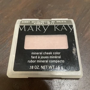 Mary Kay Mineral CHEEK COLOR Blush in SUNNY SPICE .18oz NEW IN Box #016243 - Picture 1 of 1