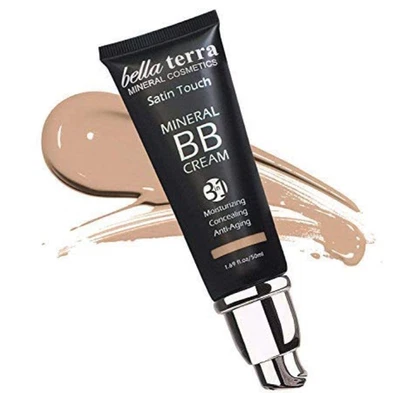 Bellaterra Cosmetics BB Cream - Tinted Moisturizer, Mineral Foundation, 1.69 oz - Image 1 of 4