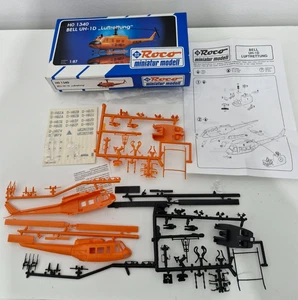 ROCO H0 1340 Hubschrauber BELL UH-1D " Luftrettung" Miniatur Modell, OVP - Bild 1 von 5