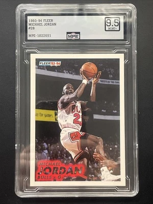 1993-94 Fleer Michael Jordan #28 MPE 9.5 - Image 1 of 2
