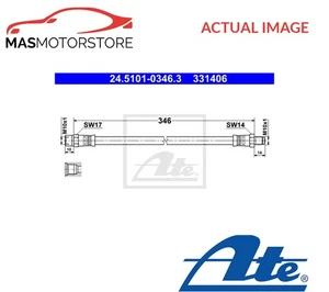 BRAKE HOSE LINE PIPE FRONT ATE 245101-03463 A NEW OE REPLACEMENT - Picture 1 of 5