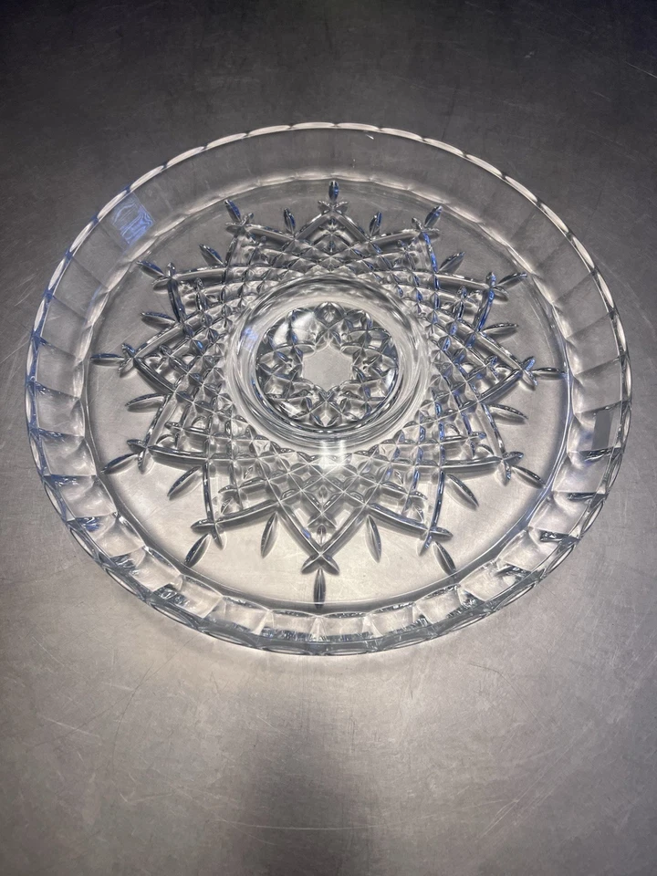 MARQUIS BY WATERFORD MARKHAM CRISTAL TRANSPARENTE REDONDO ASTILLAS/PLATO PARA SERVIR VERDURAS Foto 1 de 1