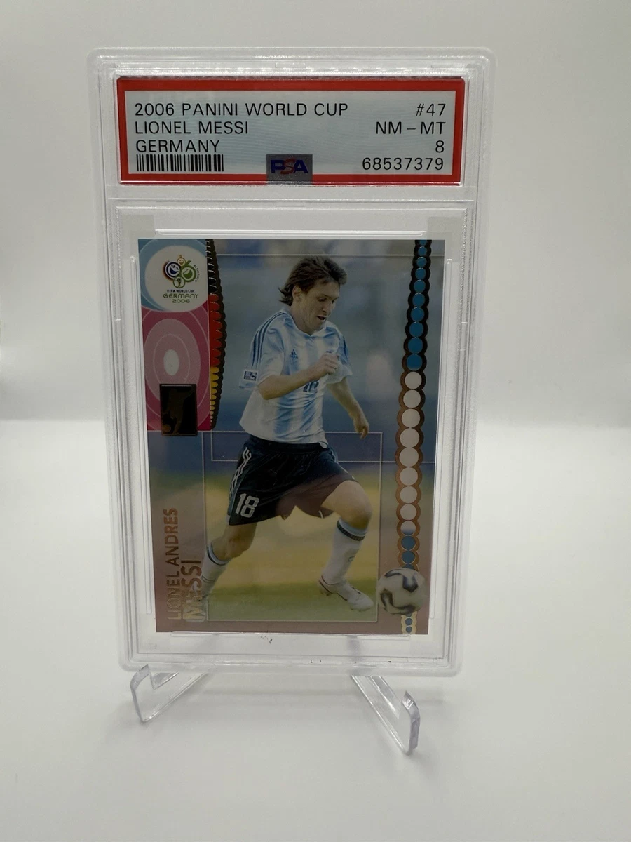 messi W杯 psa鑑定済カード panini 2006 他 messi W杯 psa鑑定済カード