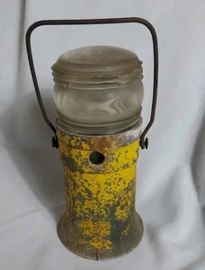¿Antigua linterna de luz de ferrocarril PS Co???? - Imagen 1 de 10