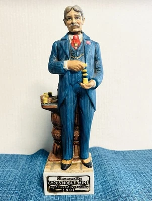 RARE Vintage 1974 Haas Brothers Cyrus Noble Mine Decanter The Gambler?   (Empty) - Image 1 of 4