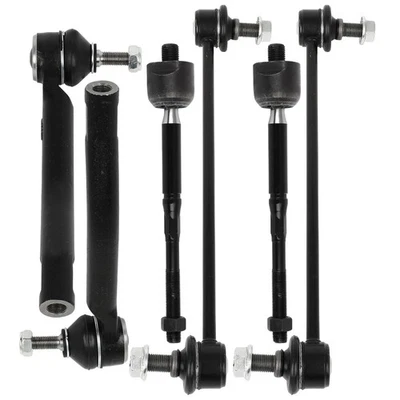 6Pcs Front Tie Rod End Link Sway Bar End For 2013-2017 2018 2019 Nissan Sentra - Image 1 of 4