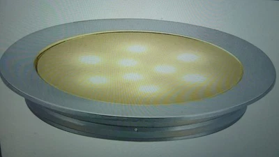 SLV 550672 GU4 0.5 W LED Aluminum Recessed Slim Light Warm White - Silver 55 mm - Image 1 of 4