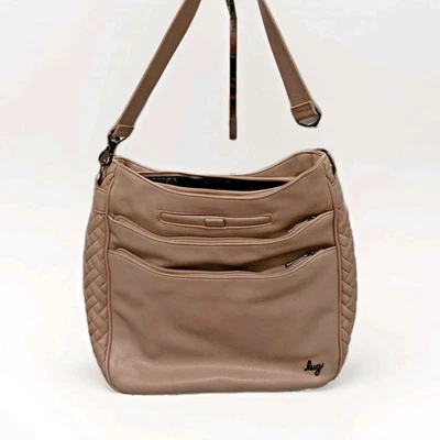 Lug Classic VL Messenger with Crossbody Strap Cable Car Sand Taupe - Изображение 1 из 4