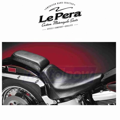 Le Pera Bare Bones Solo Seat Pillion Pad for 1990-1999 Harley Davidson FLSTF rx — 第 1/4 张图片