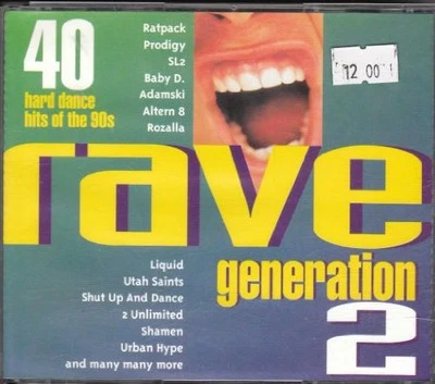 Various - Rave Generation 2 - Various CD KEVG The Fast Free Shipping - Image 1 of 2