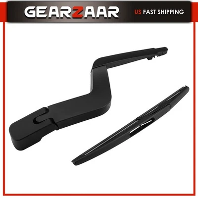 Fit For GMC Acadia Saturn Outlook 2007-2012 Pair Rear Wiper Arm & Blade USA - Image 1 of 4