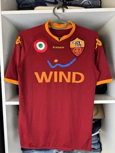 Maglia calcio Kappa AS Roma 2007 2008 Home taglia S - Foto 1 di 24