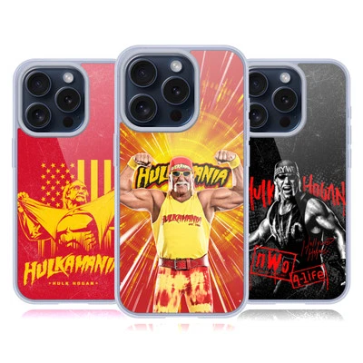 OFFICIAL WWE HULK HOGAN SOFT GEL CASE FOR APPLE iPHONE PHONES - Image 1 of 4