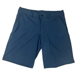Lululemon The Works Short Warpstreme 11" Navy Blue 36 Herren Büro Reise ABC - Bild 1 von 6