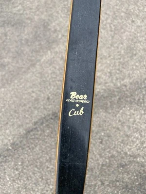 Vintage Bear Archery  Cub Recurve Bow 1953 47# - Image 1 of 4