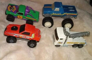 Vintage Lot Of Hotwheels 91,84,81,81 Bigfoot 4x4, Daffy Diner Looney Tunes, Ect - Picture 1 of 18