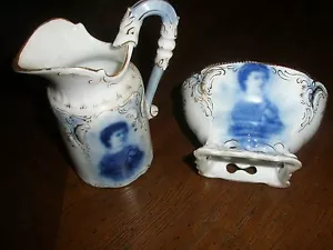 Antique Rosenthal sugar & creamer Saskia after Rembrand - Picture 1 of 8