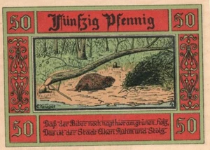 Dinero de emergencia Aken (Alemania) 50 peniques GRA8.2a 5/6 - Imagen 1 de 2
