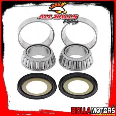 22-1022 KIT CUSCINETTI DI STERZO Kawasaki KX400 400cc 1975-1976 ALL BALLS Foto 1 de 4