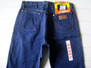 Neu mit Etikett Wrangler Cowboy Cut Pro Rodeo Wettbewerbsjeans Herren aktuell 32 x 30 100 % Baumwolle - Bild 1 von 18