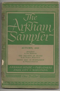 The Arkham Sampler Volume II Autumn 1949 ARKHAM HOUSE CHAPBOOK First Edition - Picture 1 of 2