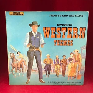 CINEMA SOUND STAGE ORCHESTRA Favourite TV Film Western Themes 1971 UK Vinyl LP # - Picture 1 of 4