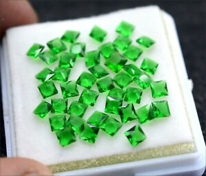 Certified Natural Calibrated Unheated Untreated Zambian 3.5x3.5 mm Gemstone