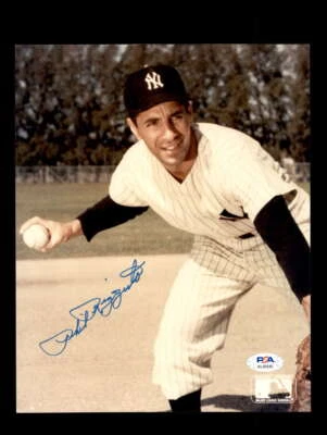 Phil Rizzuto PSA DNA Signed  8x10 Photo Autograph Yankees - Image 1 of 3
