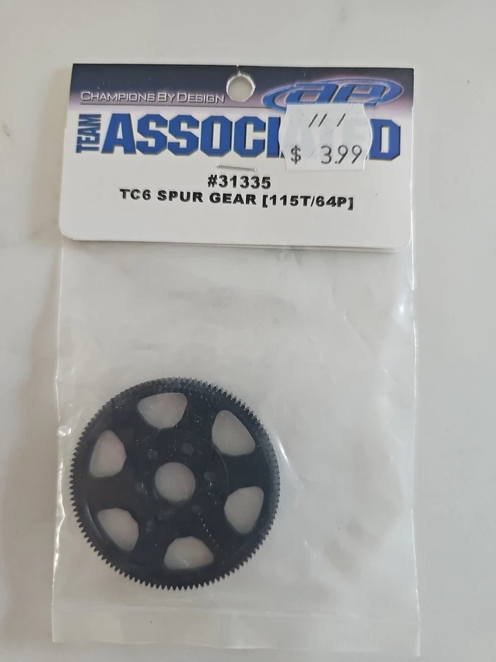 TEAM ASSOCIATED - ASC31335 - SPUR GEAR 64P 115T TC6 - Image 1 of 1