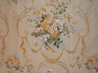 Mulberry Home, Arabesque, Ribbon Floral, BTY, Various Colors Available - Image 1 of 2