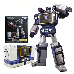 Transformers Masterpiece MP13 Soundwave Cassette Laserbeak 10" Action Figure Toy - Picture 1 of 11