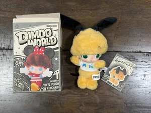 POPMART DIMOO WORLD × Disney Series Vinyl Plush Keyring Blind Box -Pluto’s House - Picture 1 of 4
