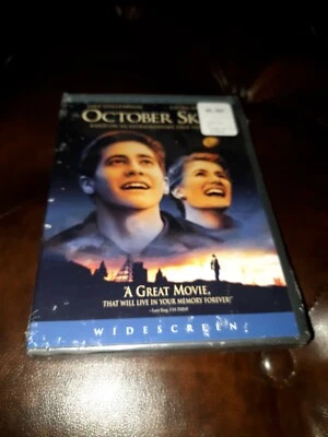October Sky :DVD :Jake Gyllenhaal, Chris Cooper,1999 : SEALED New WIDESCREEN  - Image 1 of 4