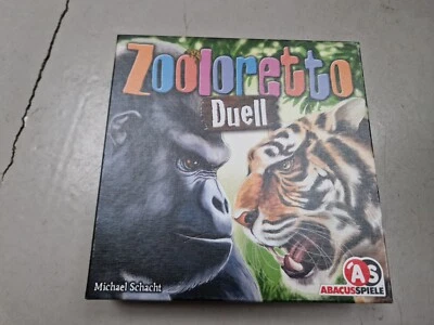 ZOOLORETTO DUELL BY ABACUS GAMES BOARD GAME COMPLETE 2017 RARE - Image 1 of 4