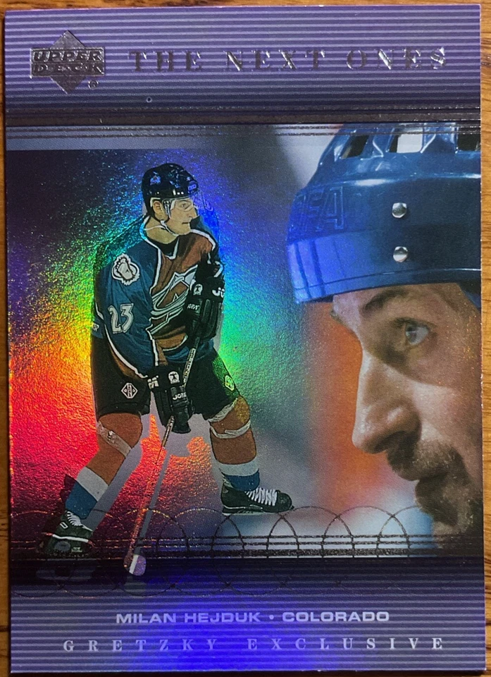 1999-00 Upper Deck Gretzky Exclusives The Next Ones Milan Hejduk #87 - Image 1 of 2