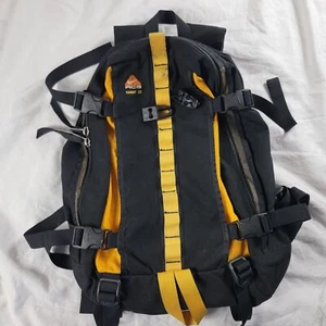 Nike ACG Karst 25 Black Yellow Hiking Mountaineering Backpacks Camping Outdoors - Picture 1 of 9