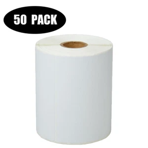50 Rolls 250 4"x6" Direct Shipping Labels For Zebra TLP-2622 LP-2442 250 P/Roll - Picture 1 of 24