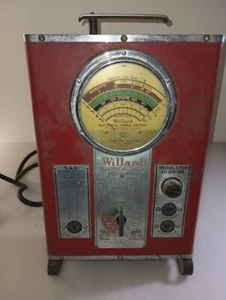 Vintage Willard Electrical Check Battery Tester Model WD-1A 1936 Cleveland Ohio - Picture 1 of 8