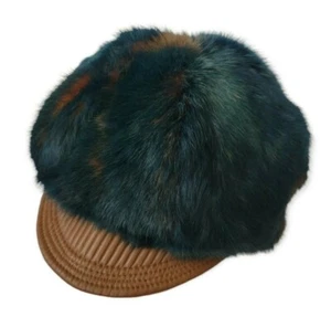 Kokin of NY Real Fur Womens Bonnet Hat - Picture 1 of 6