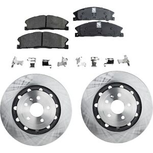 Brake Disc and Pad Kit For 2013-2015 Ford Explorer 2016 Lincoln MKS Front