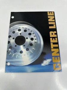 Vintage 1981 Centerline Wheels Consumer Catalog Brochure USA HTF - Picture 1 of 3