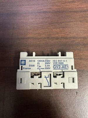 Telemacanique GV2-AE1 Auxiliary Contact - Image 1 of 4